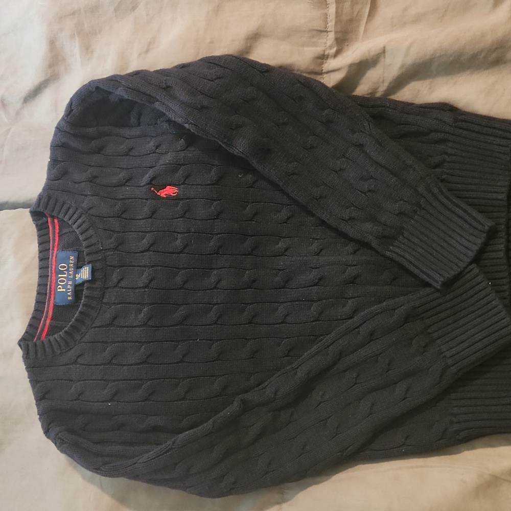 Polo Cable Sweater